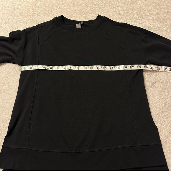 Sweaty Betty After Class Pullover Sweatshirt Black Oversized - Picture 8 of 12